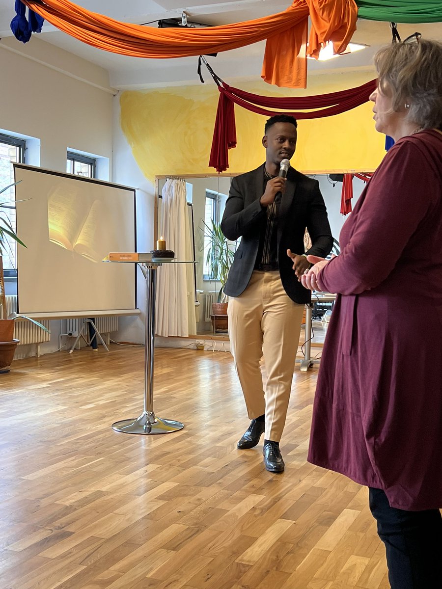 jimntale's tweet photo. Today we had our first Sunday Service at #MccBerlin ; am so grateful for what God is about to do in this place. I dedicate this day to my dearest mom 🙏🏿 and to my spiritual father &amp; mentor Pr Robert Kayanja, thank you for everything 🙏🏿 https://t.co/UGlOT955Ei