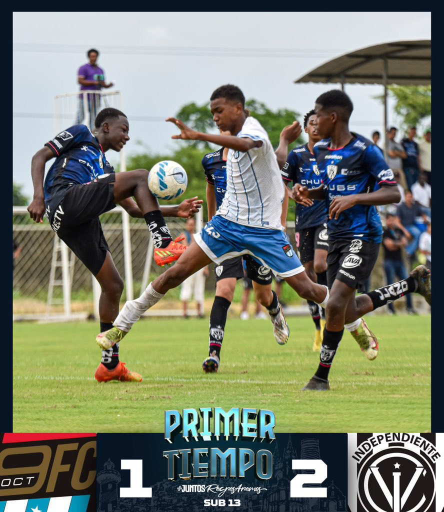 Formativas9Oct's tweet photo. Final del Primer Tiempo. 🕒⚽️
Torneo Conmebol Desarrollo 🏆
#9OCT |1-2| #IDV
Categoría: Sub13

#LaNueveEsperanza https://t.co/RMdwgbDdE3