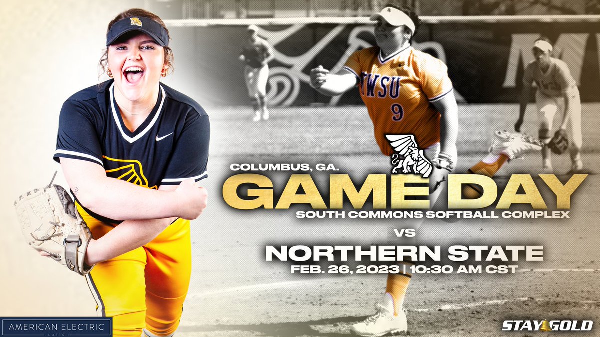 MWSUGriffons's tweet photo. 🥎 Last go-around in Georgia for @GriffonSoftball!

📍 — South Commons Softball Complex - Columbus Ga.
🆚 — Northern State
⏰ — 10:30 a.m. CST
📺 — https://t.co/z1H7T1IXbH

#StayGold🔔 | #AGrind https://t.co/45KBbEd1RP