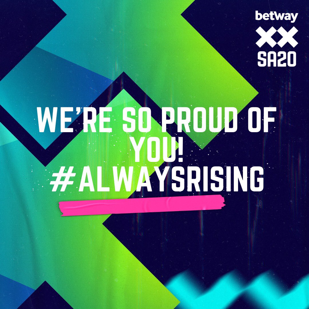 We feel it. You've done yourselves and the nation proud @proteaswomencsa.

It's been a joy to watch your #T20WorldCup journey. Thank you

#AlwaysRising