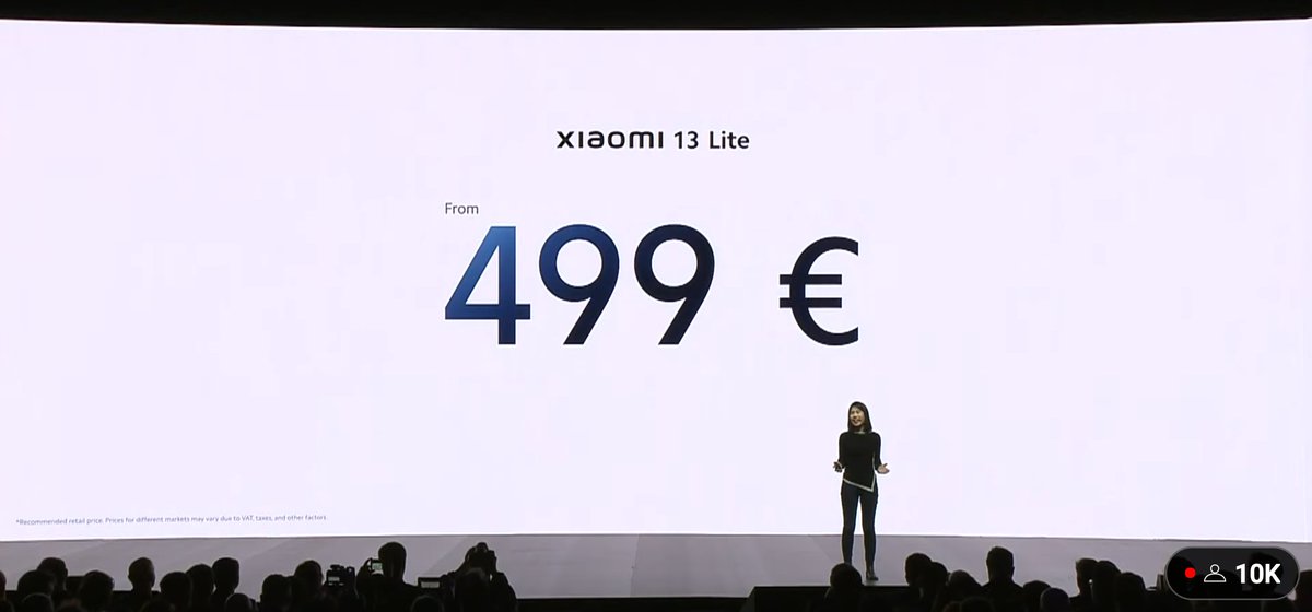 #xiaomi13lite 
Slim and powered by 7 Gen 1