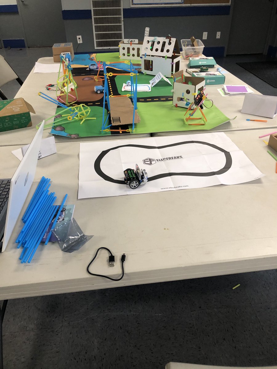 jo_coding's tweet photo. It was amazing what these students were able to accomplish in six weeks. @3Duxdesign @microbit_edu @strawbees @Ozobot @elecfreaks @Sphero https://t.co/9AxvEvtJnc