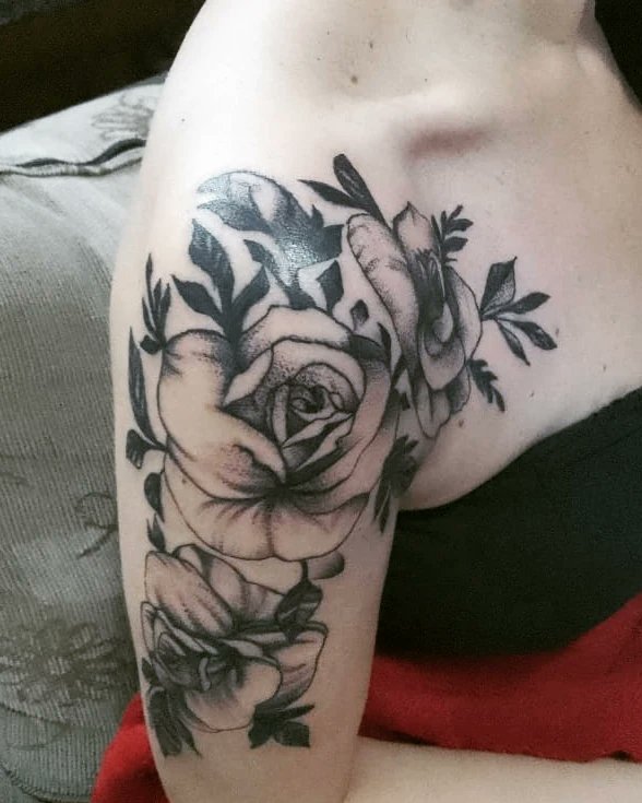 Pra quem começou a pouco tempo até que saiu boa né 😅🔥👊🏽#tattoo