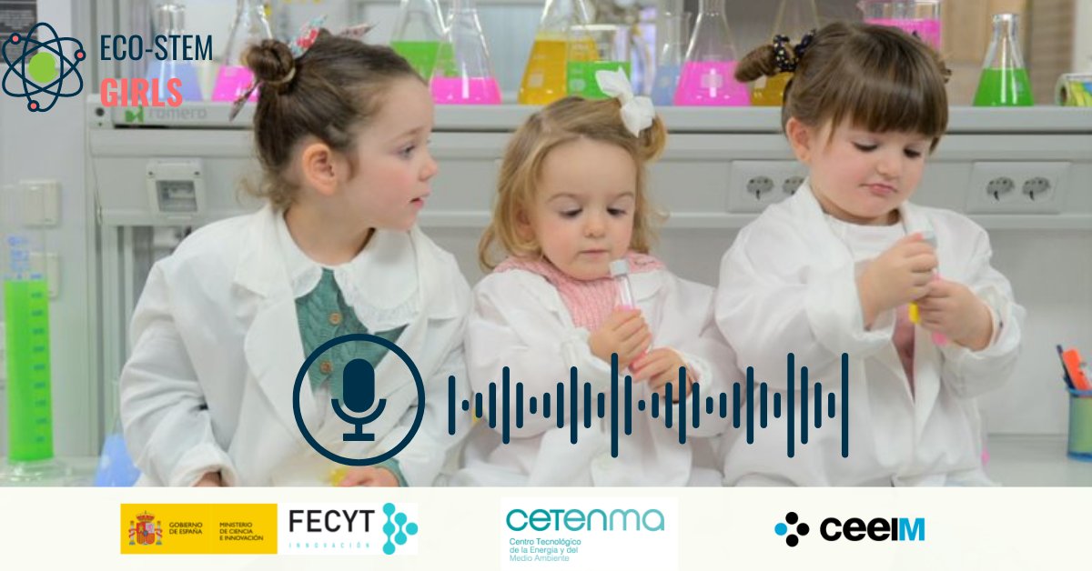 CETENMA's tweet photo. 📻No te pierdas la entrevista en @OndaCero_es del pasado 20/02 a nuestra compañera Mari Alcázar 
👉https://t.co/xkBWliyBkO [Min 19:34]

⚛️👩‍🔬Con #EcoStemGirls queremos potenciar la presencia de mujeres carreras #STEM a través de actividades que fomenten la #VocaciónCientífica 🔬 https://t.co/mlt0SWVGw7
