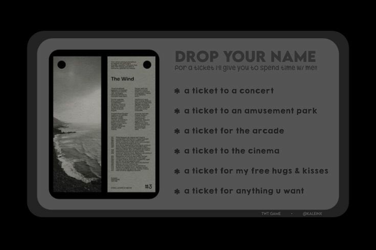 first twitter game, interact with me! #hqrp