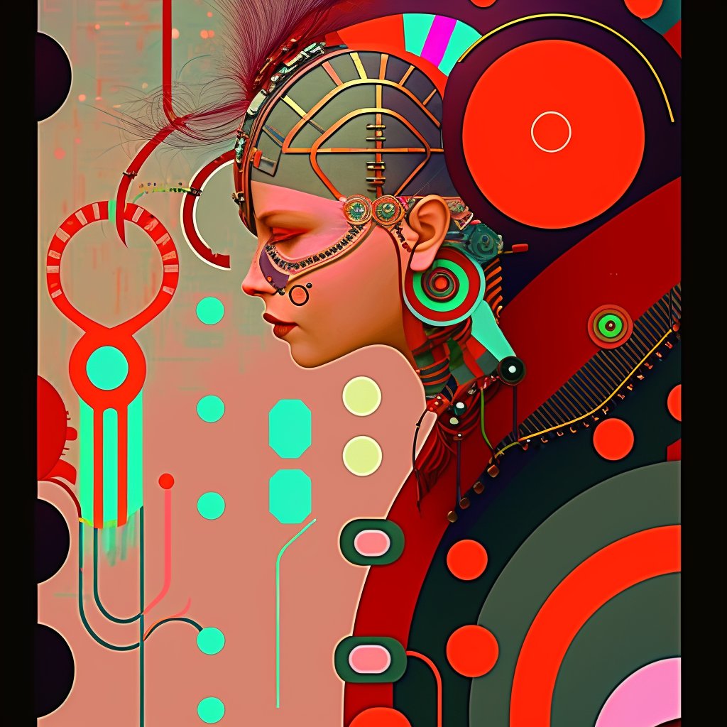 EncryptedWonder's tweet photo. I loaded my painting, Crypto Wonder Dragon, into the AI and arranged it to look human. Not bad. https://t.co/hWnRggchYw