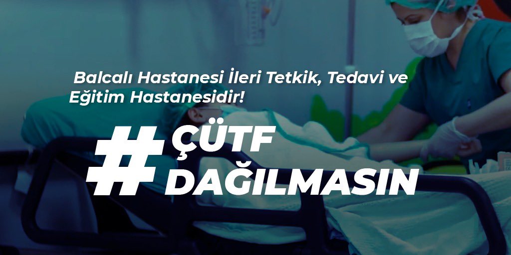 seymaduurna's tweet photo. Balcalı sadece bir hastane değil,bir ekoldür! #ÇÜTFdağılmasın https://t.co/pH3vqxJf0i