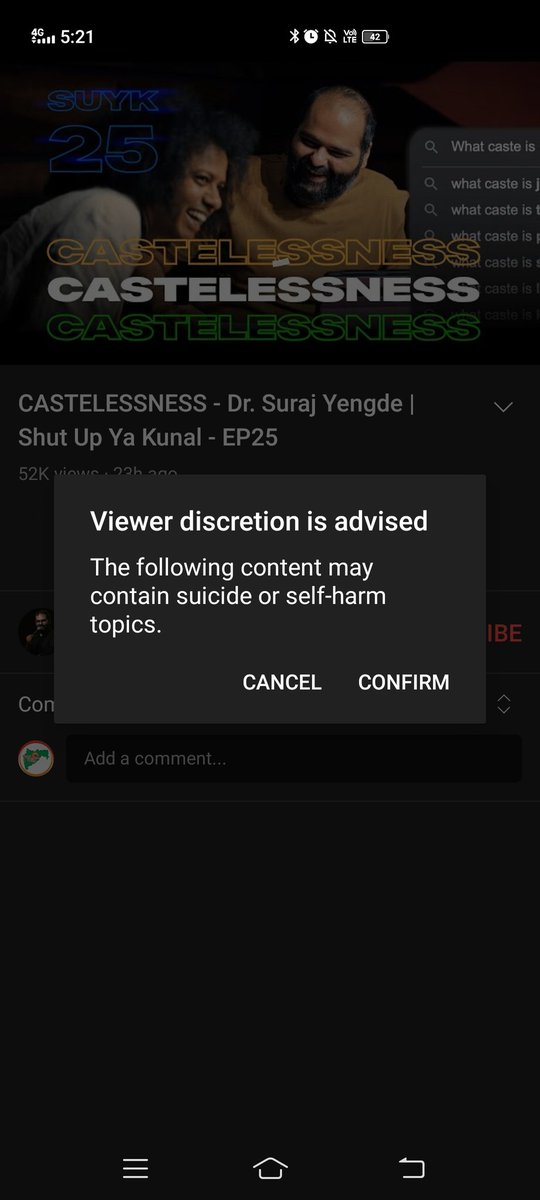 rohan_bhende's tweet photo. @kunalkamra88 @surajyengde 🤣🤣🤣

@kunalkamra88 your video and viewer advise.... 

Kare to kare kya ....🤣😛 https://t.co/hOOCTyBVLU