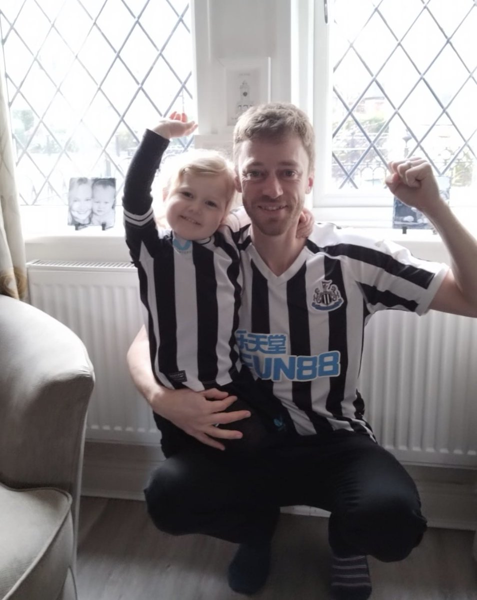 MattCoad88's tweet photo. The day is finally here... 24 years after the first photo, Newcastle United are back at Wembley. It's been a long road and life has definitely changed a lot, but whatever the result this afternoon, going to love every second of it! #HWTL #nufc https://t.co/KI69rwhhH6
