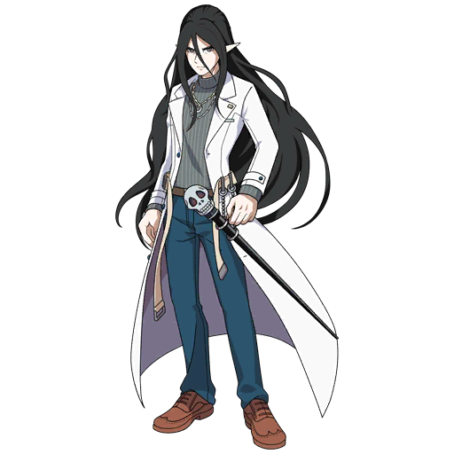 人間 Zazel Variants Origin: Yo-kai Watch World Human World Zazel (人間