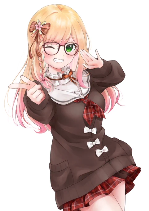 メガネon off 