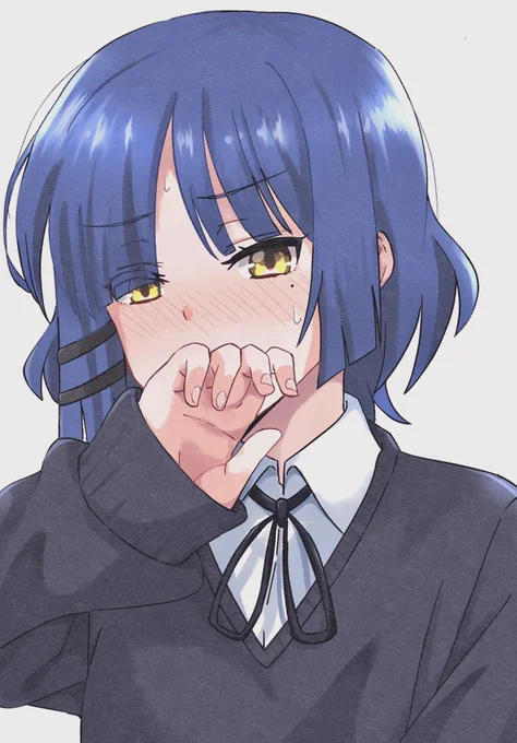 照れる山田リョウが、、、見たい、、 #ぼっち・ざ・ろっく 