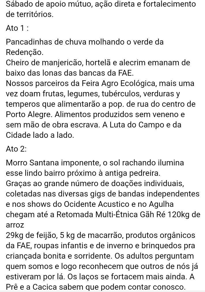 do_voltaire's tweet photo. Sábado de apoio mútuo, ação direta e fortalecimento organizados em rede de apoio horizontal rejeitamos esse modelo perverso da melhor maneira.Somos Antifascistas.
Somos Ingovernáveis.
E não caminhamos sozinhos. 
Muito obrigado a todxs xs colaboradores. Nós por Nós. https://t.co/Koxt9f1xjV