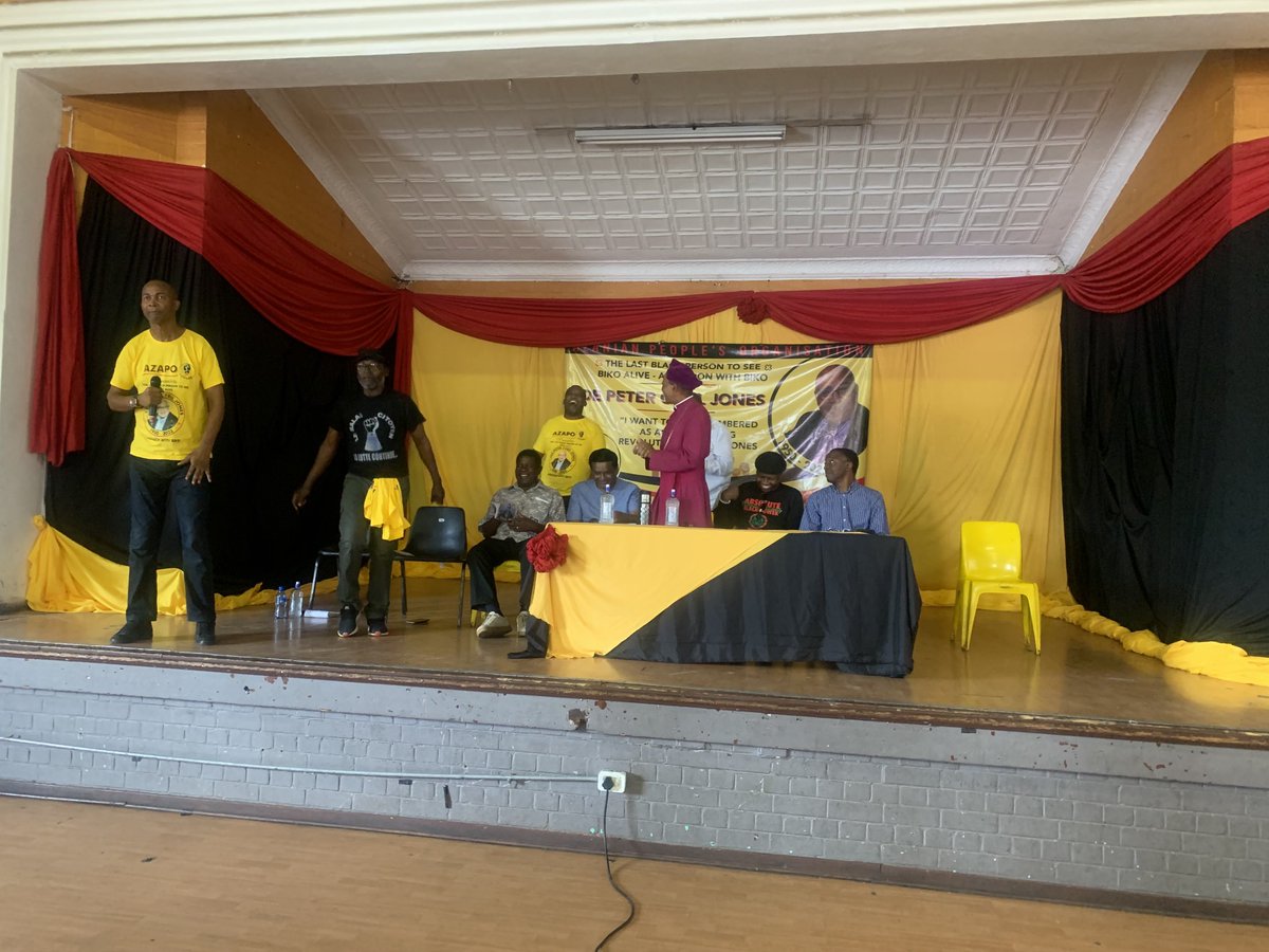 #SABCNews AZAPO holds a memorial service in Soweto for long time anti-apartheid activist Peter Cyril Jones “the last black person to see Steve.Biko alive”