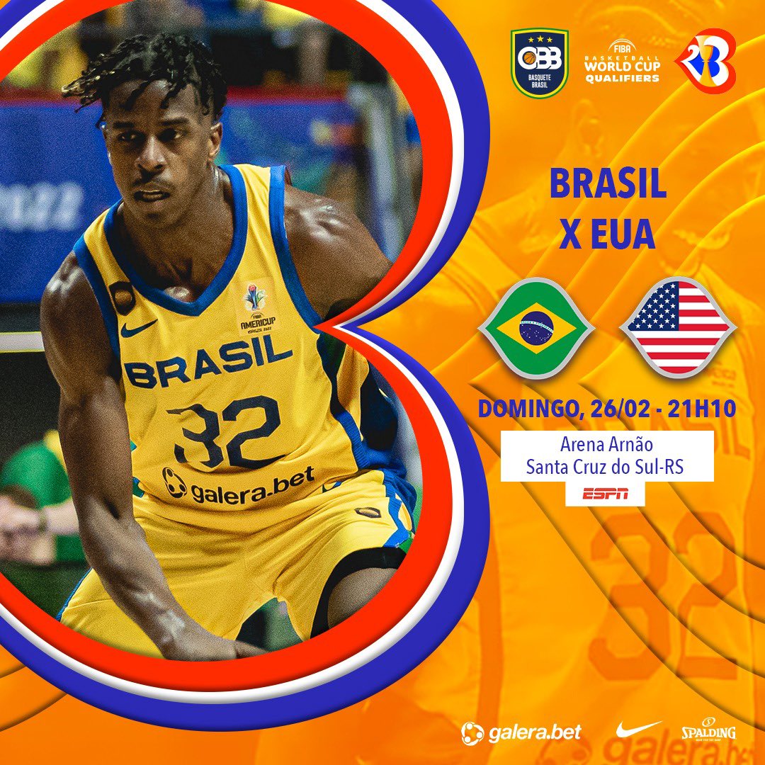 Basquete Brasil - CBB on X: DOMINGÃO DE DECISÃO NAS ELIMINATÓRIAS