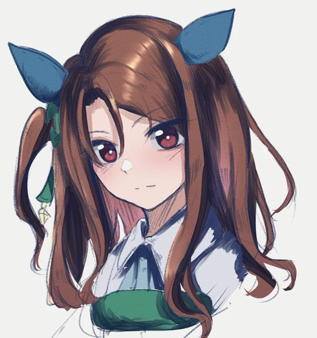 今週描いたやつ #ウマ娘プリティーダービー #キングヘイロー(ウマ娘) #田中ゆゆ子  