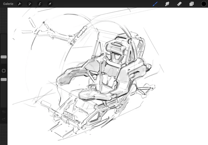 Gm
Some mech pilot seat or smth 