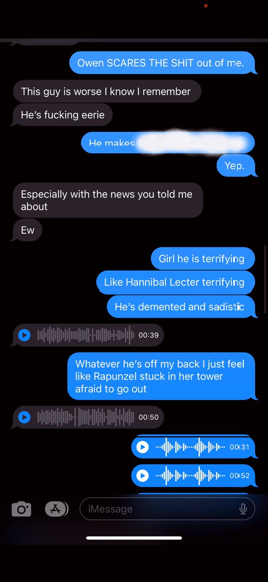 estherkhaddad's tweet photo. Another text from the same patient to a friend who can corroborate her BDSM allegations against #drowenmuir aka #scottmuirmd #brooklynminds #fermatahealth She is terrified of Muir #childloss #bereavedmom #bereavedparents #grief #justiceformona #mona https://t.co/NiFUaqHokI