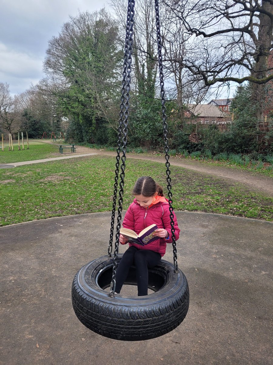 kazh100's tweet photo. @CheadleHulmePri strange places to read a book in CH for the World Book Day competition 😄 #CHPSReading https://t.co/E0GjPUcb9P