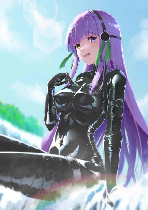 ダーク・プロテア新しい怪獣衣装最高でございます…#FGO 