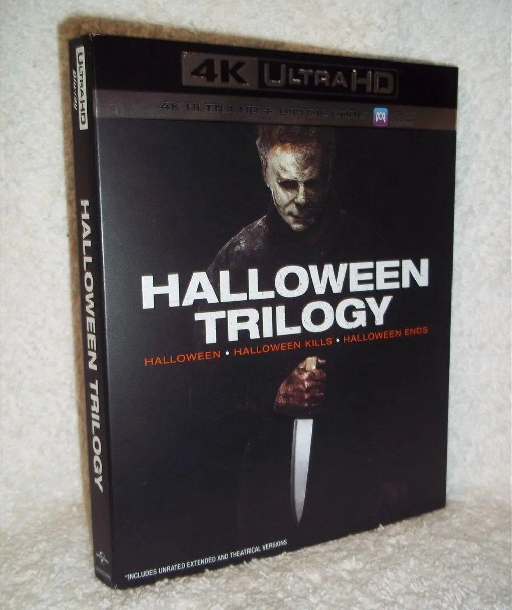 Halloween 4K Trilogy 🎃🔪📽 #Halloween #halloweenkills #HalloweenEnds #michaelmyers #Bluray