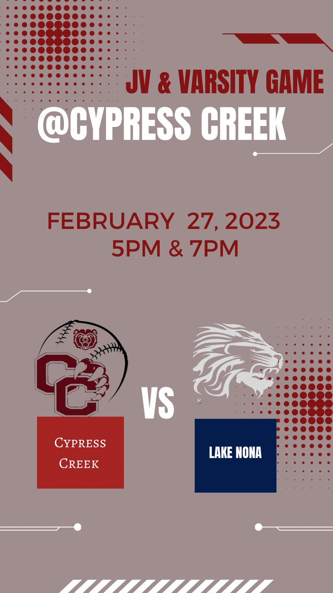 Cypress Creek Bears Softball tweet media