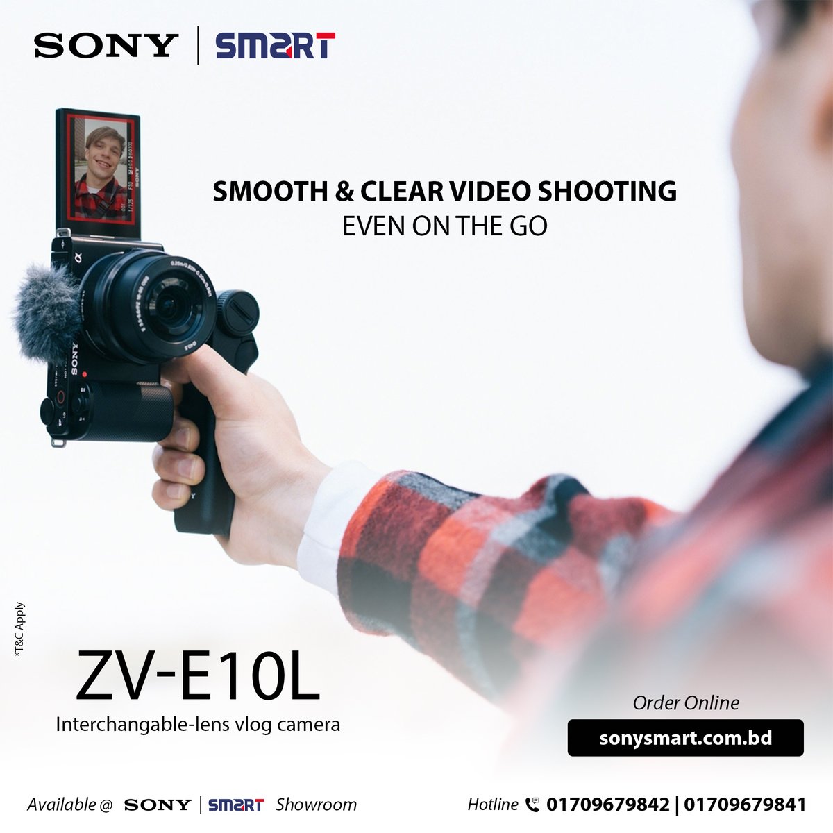 sonysmartbd's tweet image. Smooth and clear video shooting even on the go 🔥 The ZV-E10 camera image stabilization system, as well as the auto-exposure face detection function will automatically adjust the brightness for your face... 

Order Now: sonysmart.com.bd/category/sony-…
⠀
#VlogCamera #ZVE10 #SonySmartBD