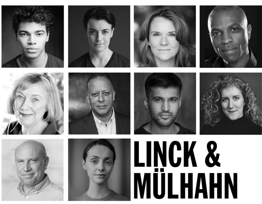 davepperlmutter's tweet photo. ⭐️⭐️⭐️⭐️⭐️ Absolutely mesmerising performances last night by @maggieannbain and Helena Wilson in the #truestory #linckandmulhahn at the @Hamps_Theatre and the rest of the cast. Stunning choreography by @NatashaHarrison congratulations! #HTlinck #Hampstead #play #stage #mustsee https://t.co/igUauT8gPM