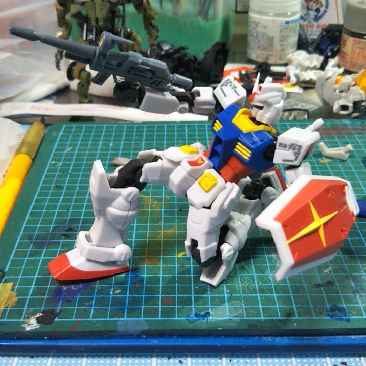 hidemasa69655's tweet photo. #ガンダム
#CUPSULEACTION
#カプセルアクション
#ガチャポン
#ガチャガチャ
1回1,500円…
高いか?安いか?
スタイリングは…
腰高で、
良いと思います😁
可動域は…
脚、
もう少し欲しいかも…😅
ラストシューティング、
出来ます👍 https://t.co/5232G1NPtg
