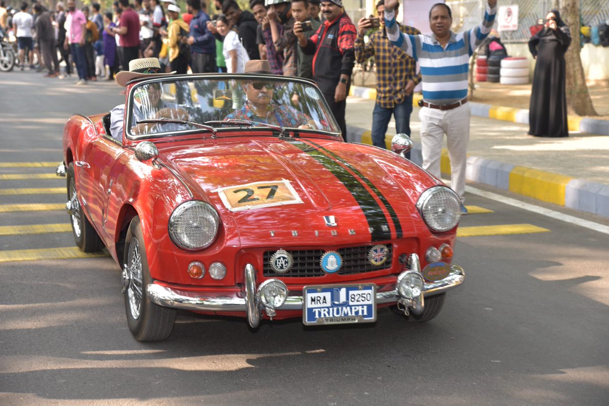 TataSteelLtd's tweet photo. It’s engines off for this year! The #Jamshedpur Vintage and Classic Car &amp; Bike Rally 2023 comes to a close. We thank everyone who made this event a grand success; especially the owners who adorned the rally with their timeless machines.

#TataSteel #VintageRally https://t.co/v4CvI8Udln