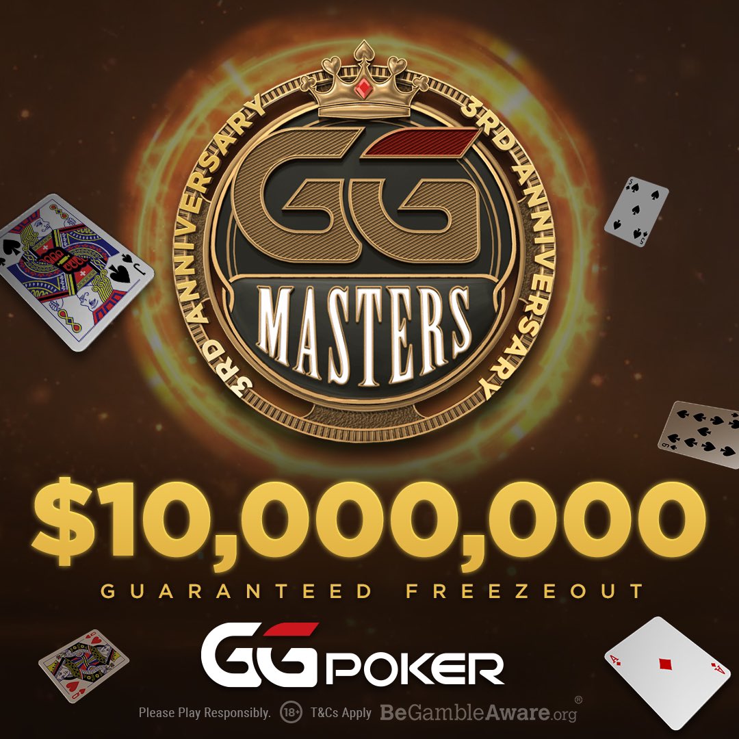 GGPoker's tweet photo. 😬 IT’S ALL ABOUT THE RISK 😬

$10M is a lot to guarantee for a $150 freezeout. 

Now, here’s a proper GIVEAWAY❗️

TELL US: WHAT’S THE RISKIEST THING YOU’VE EVER DONE❓

Don’t be shy. 

RETWEET, LIKE, GG NICKNAME. 

5 tickets up for grabs. 

#ThanksGG #GGMOEMENTS https://t.co/TwTFJ67L7k