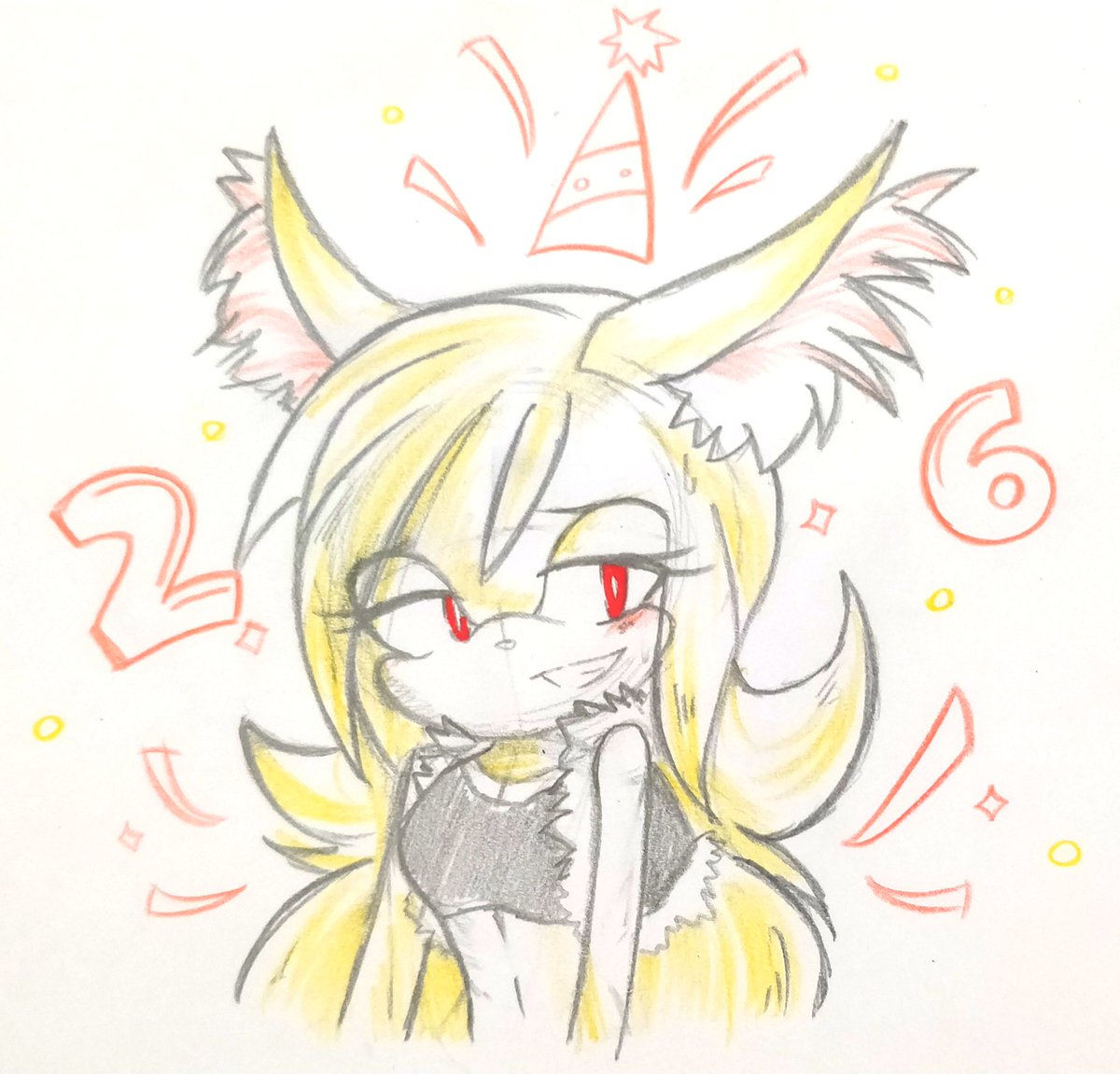 drawMAYUMi's tweet photo. [OC] Cake day https://t.co/y86XDMbbqo
