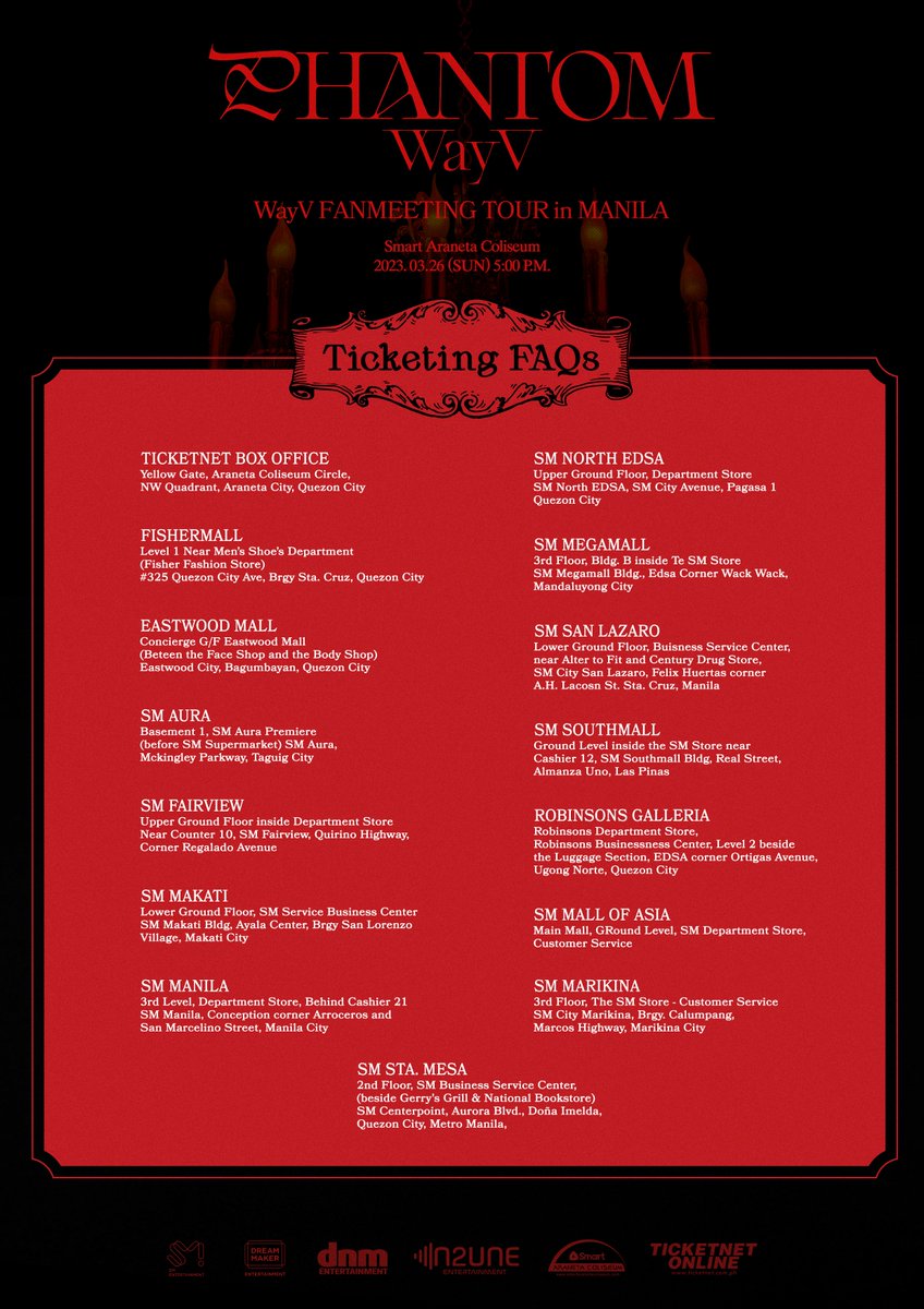 dnmentph's tweet photo. 💚 TICKET FAQ 💚

#WayV_Phantom #MANILA
#WayV_Phantom_in_MANILA
#WayV #WeiShenV #威神V #WayVMNL2023 https://t.co/iiQP7BXkLB