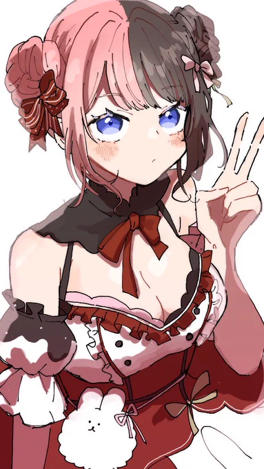 おだんごかわいいかった#ひなのの絵なの 