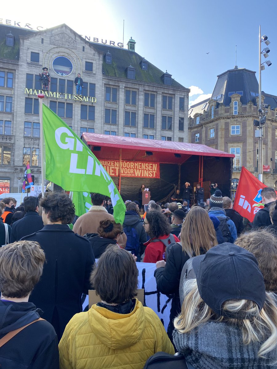 anoukmgielen's tweet image. Woonprotest. Meer betaalbare huizen, meer sociale huur!