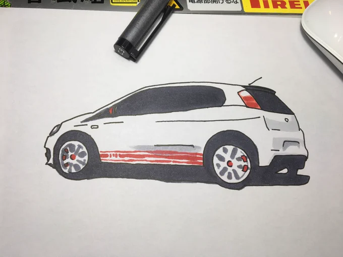 A112は乗りたい。バルケッタはちょっと欲しかった。グランデプントアバルトは欲しい。 