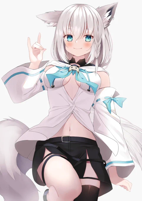 #絵フブキコンฅ^•ﻌ•^ฅコン 