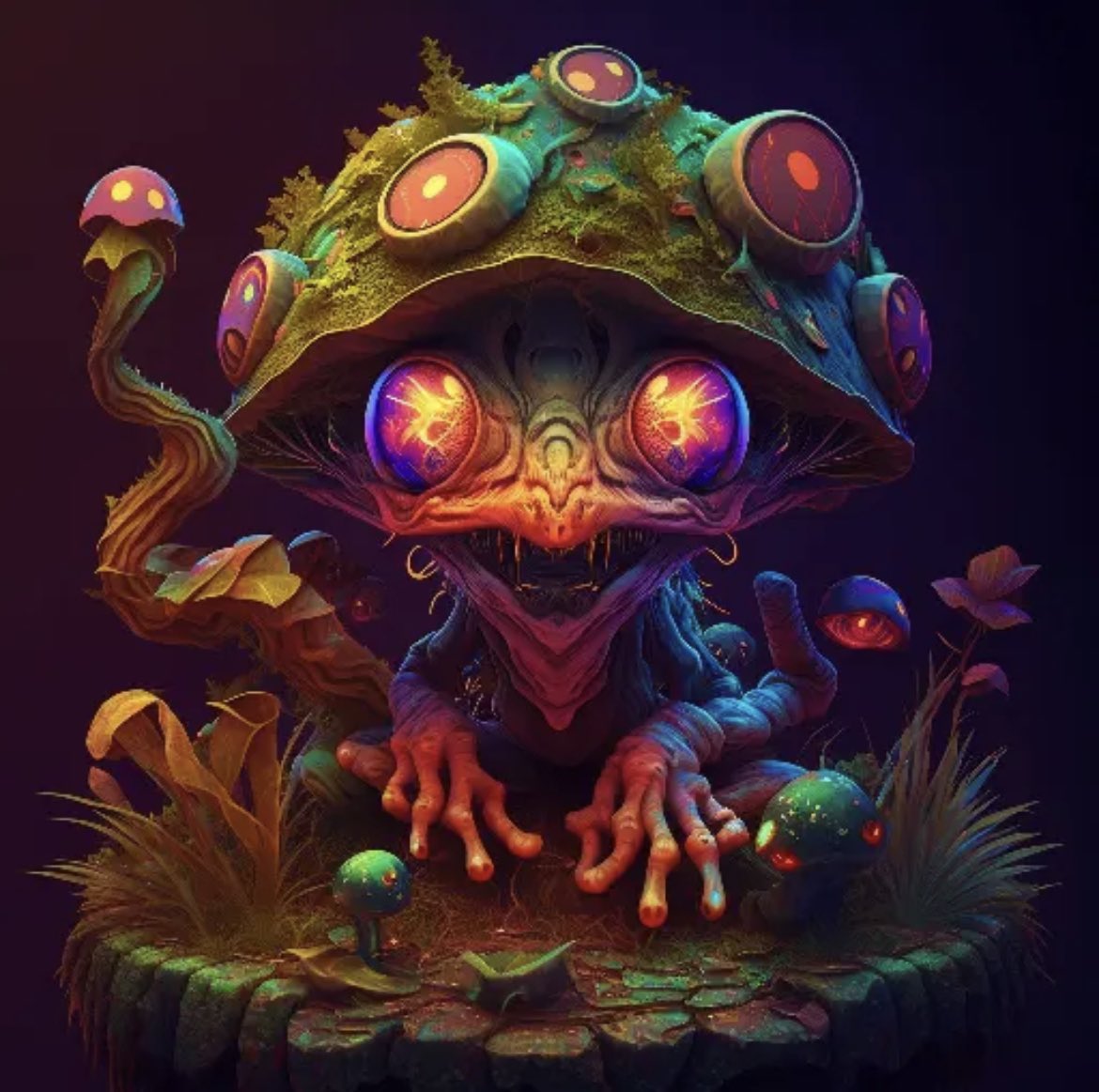 Many thanks to <a href="/DrPi__/">drpi</a> for gifting me a free mint of 'Trippin' by <a href="/KarmaKlub420/">Karma Klub</a> ❤️‍🔥

Looks so sick!🤯