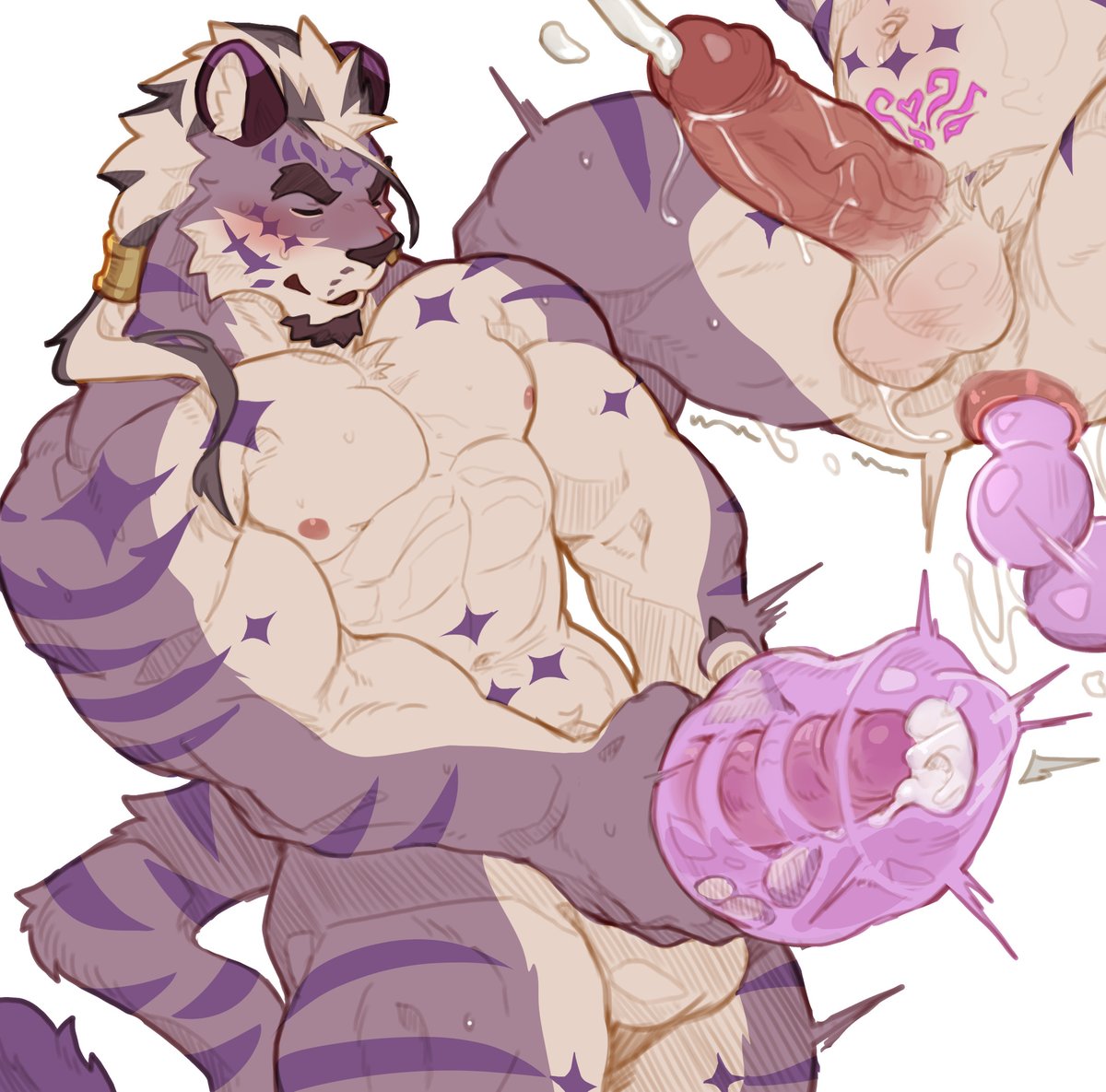 wuedti's tweet photo. [NSFW]
Commission for  @Sadiend_
 🐯💦 https://t.co/xMTM4NxPJK