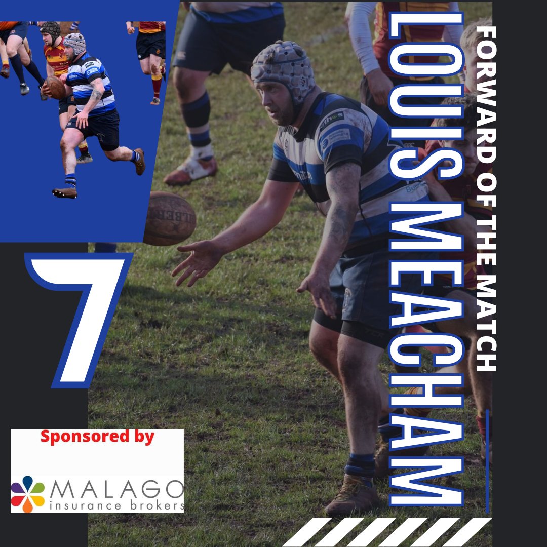 🥇 FORWARD OF THE MATCH 🥇

Your forward of the match from yesterdays bonus point victory is number 7 sponsored by <a href="/MalagoInsurance/">Malago Insurance</a> Louis Meacham

🔵⚫️⚪️

#bristolharlequinsrfc #blueblackandwhiteforever #proudtobeaquin #justtobethere #malagoinsurancebrokers