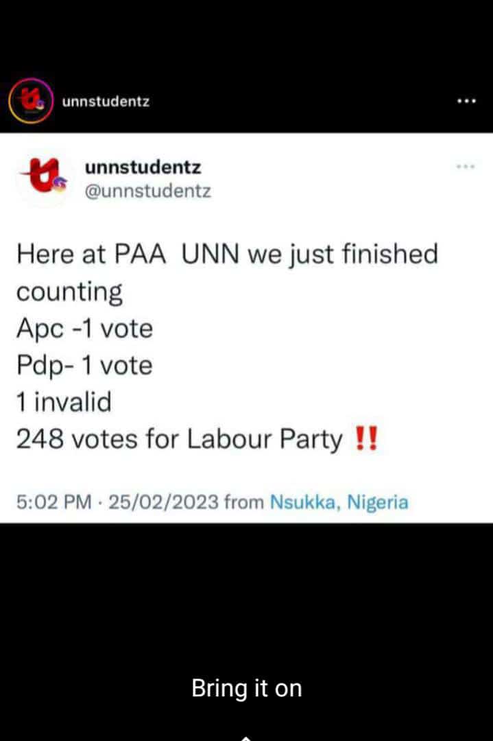 Beek_Shua's tweet photo. Result from my Unit. Glory to God.
#APC1 #ElectionResult https://t.co/xgfd4vhv2B