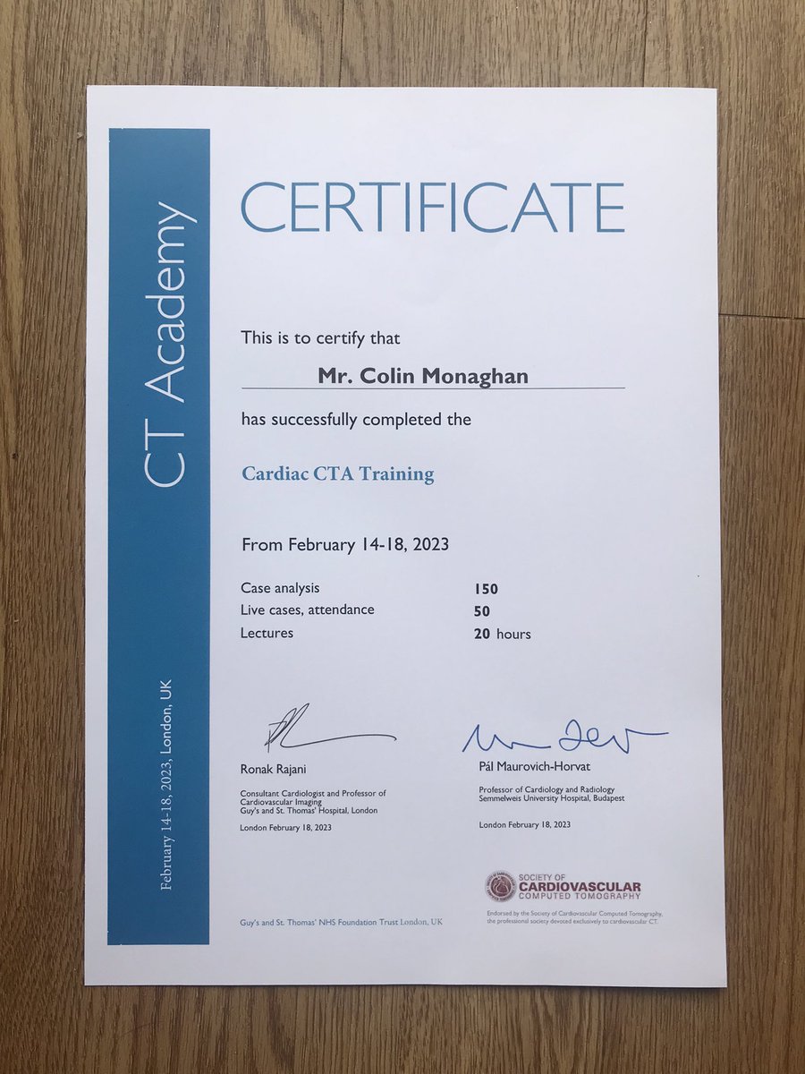 Well it’s finally sunk in after a morning reporting  real cases. Huge thanks to all who have supported getting me this far. Looking forward to supporting and adding value to the service we give our patients. Thanks to Prof Rajani et al for a place on an amazing course.