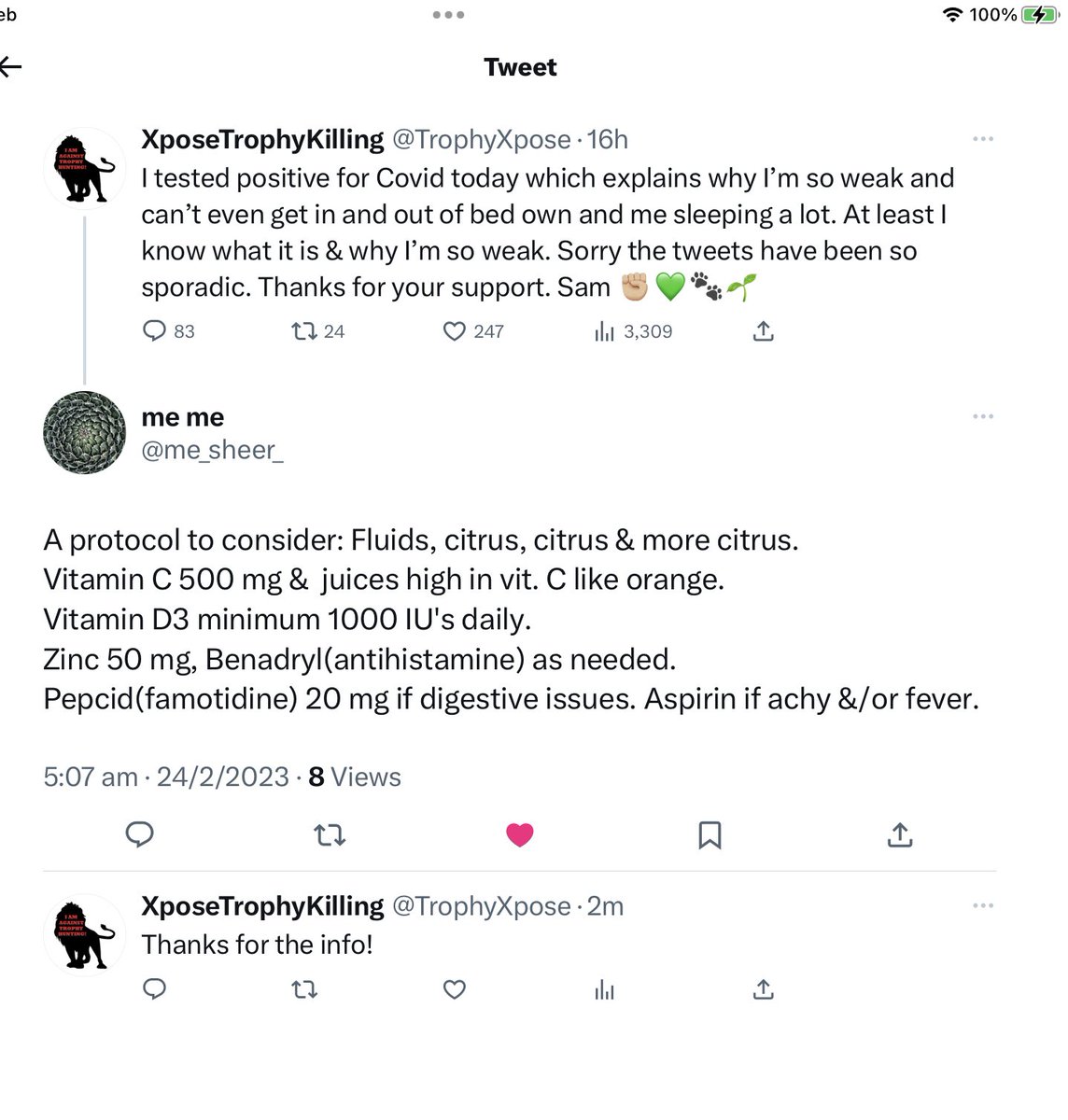 XposeTrophyKilling tweet media