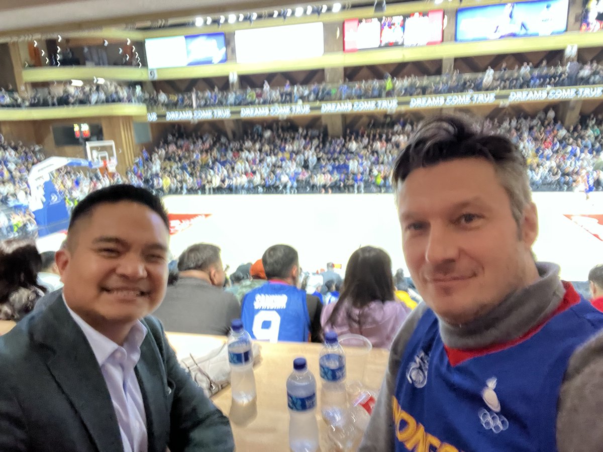 SebastienSurun's tweet photo. 🏀 Very strong match tonight: Mongolia 81-82 Guam 🇬🇺 for the last game of pre-qualif.
Btw 🇲🇳 won w/ largest points diff against 🇸🇬 & lost w/ tightest in the whole series.
Such a nice story to watch Mongolia’s players going up and up, live in beautiful #UGArena #Ulaanbaatar https://t.co/QF0fAVnJpd