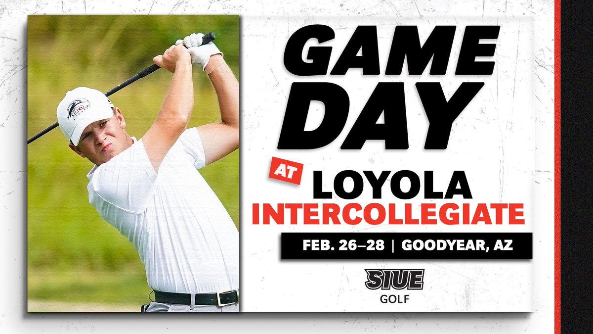 Cougars off at 7:45MT today!

 ⛳️ Palm Valley GC 
📍 Goodyear, AZ 
📆 Feb. 26–Feb. 28 
📊 ow.ly/cSgr50MYygU 

#thisisSIUE