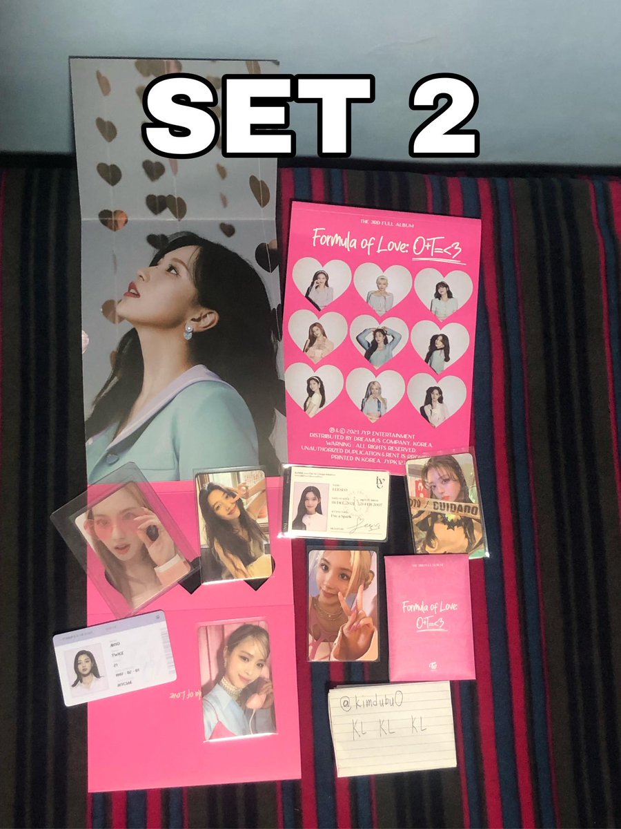 kimdubu0's tweet photo. FINAL IC (Interest Check)
WTS/LFB
- can look for kahati but I will only ship to one address
- Prio PAYO/24HRS RESERVATION
- 30 pf each set
- MOP: GCASH
- MOD: J&amp;T, Lalamove
🏷️twice aespa itzy album photocards https://t.co/hSzVjI1n1N