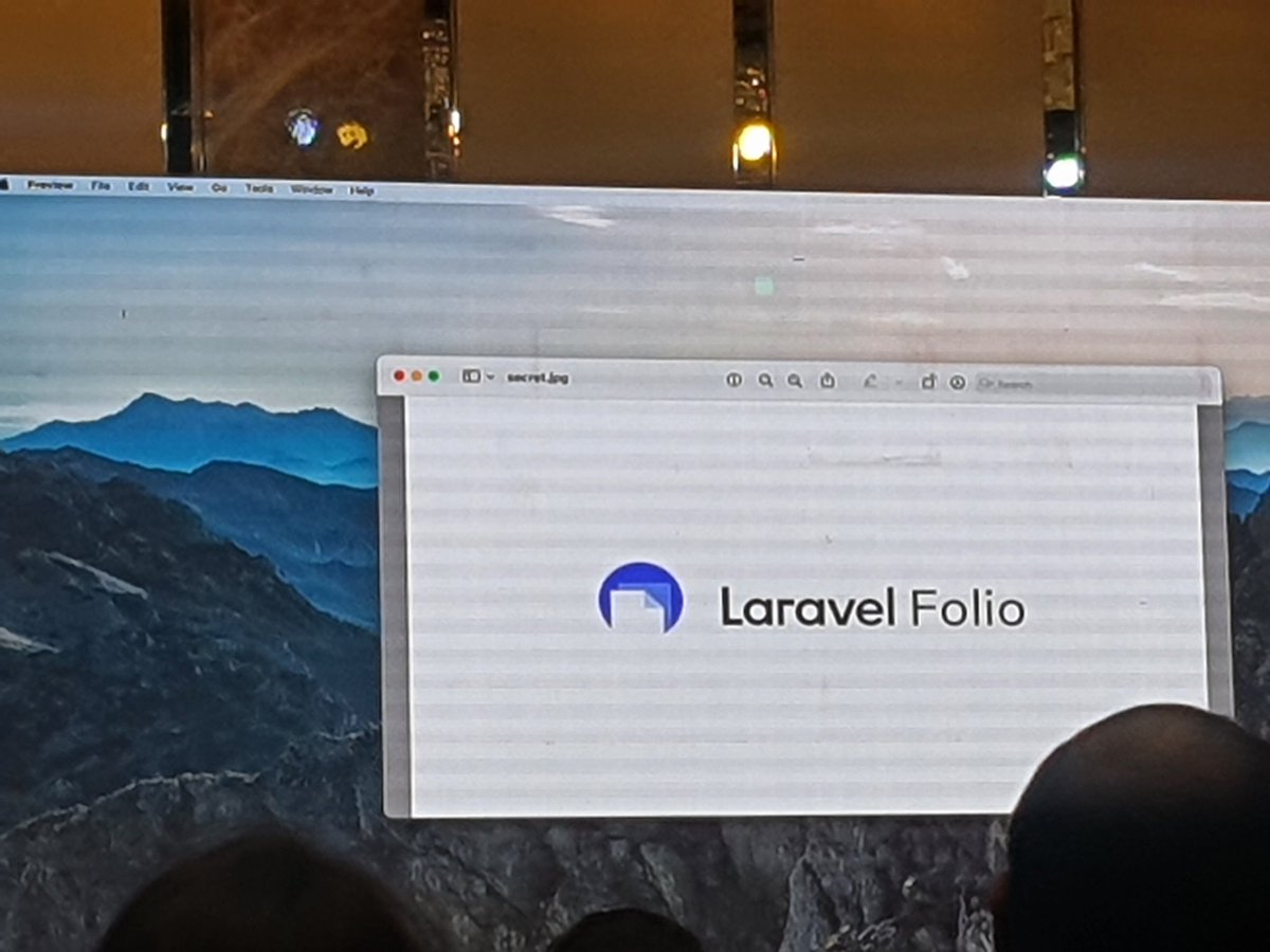 cto_bharat's tweet image. Announcement: @taylorotwell introduced #laravelfolio in #LaraconIN.
Feeling proud to be present on this new feature launching.
@Caneco made this logo.
They couldn't sleep last night just to give awesome gift to awsome and loving indian #laravelcommunity