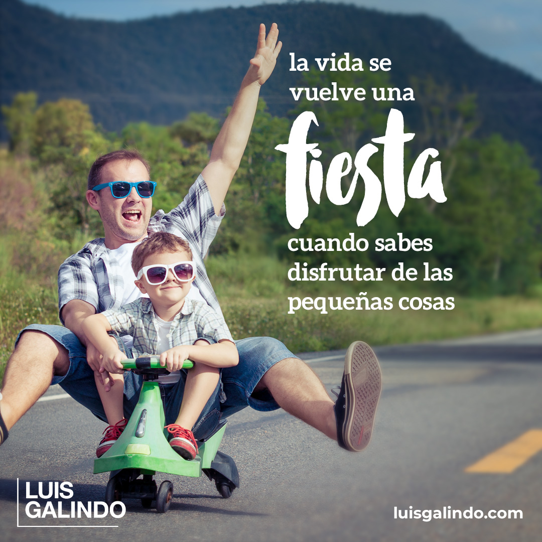 La decisión de dejar de vivir la vida en "modo automático" y pasar a "modo disfrute" es solo tuya. ¡Prueba! ¡No esperes más! Vive como si cada día, cada minuto, fuera un milagro. #reilusionarse #estumomento #luisgalindo #pensamientopositivo #inteligenciaemocional #pequeñascosas