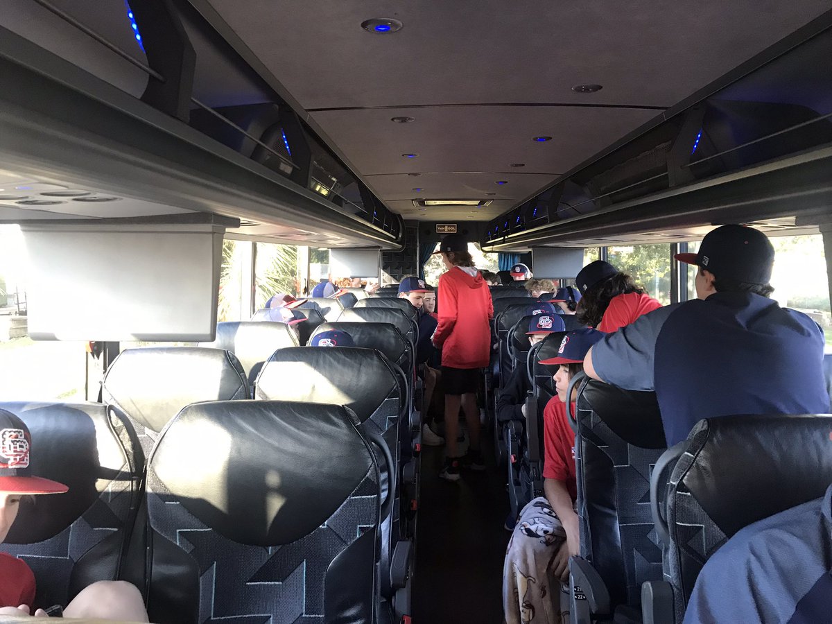 Just one of the few things made possible through our @VerticalRaise fundraising, we’re on the way to a @RedSox spring training game today. 

#RedSoxST #SoxSpring #GiftofSox