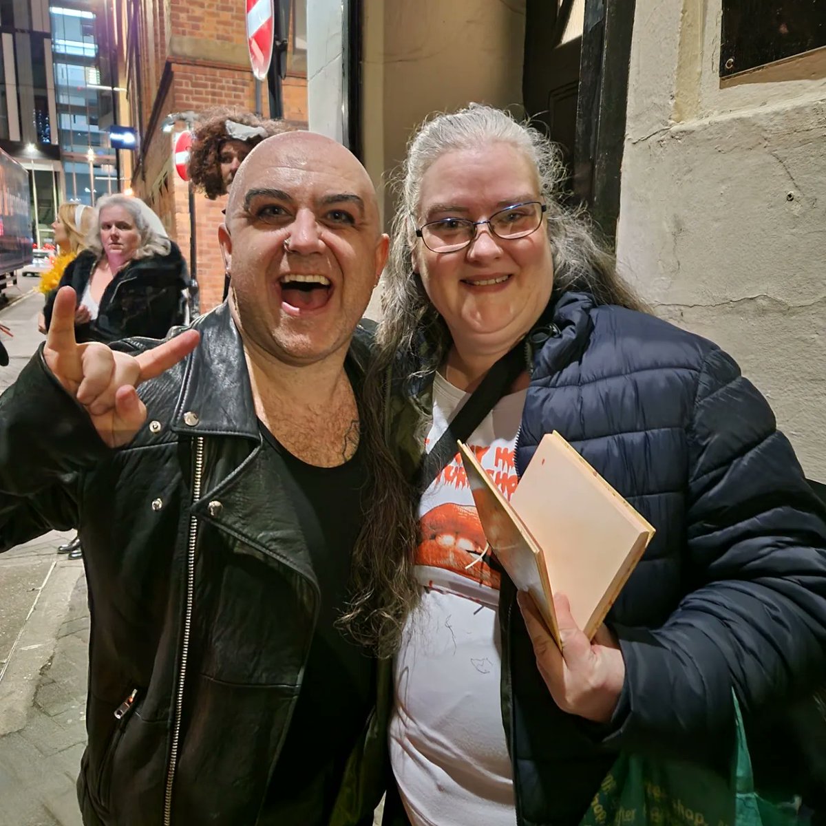 Thank you for your time at the stage door xx